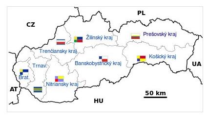 Slovensko - kraje